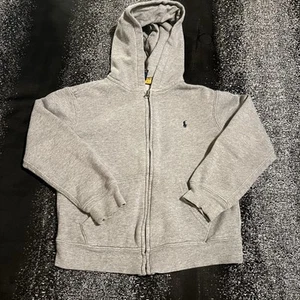 Boys sz7 Polo by Ralph Lauren zip up hoodie jacket - Picture 1 of 5