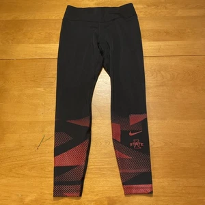 Nike Iowa State Cyclones Women’s Tights/Yoga Pants Size Medium CK3513-010 - Picture 1 of 15