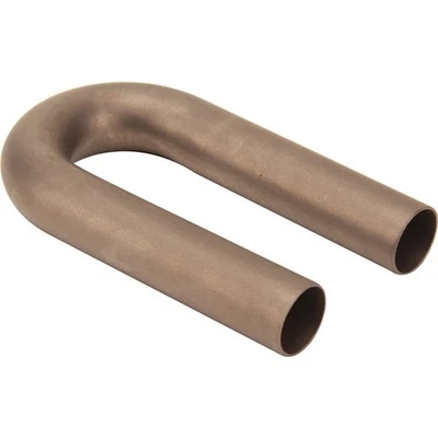 Mandril de escape de acero inoxidable crudo 1,75 OD curva en U, radio de 2,675" Foto 1 de 4