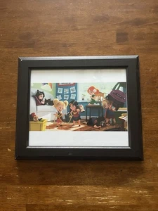 DC Supergirls Daycare Signed Print in Frame - Mauricio Abril - Picture 1 of 3