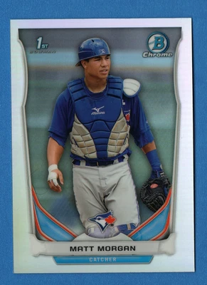 2014 Topps 1st Bowman Chrome Blue Jays Matt Morgan #CDP107 - Image 1 of 3