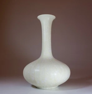 Weiße Steinzeug Vase - Gunnar Nylund - Rörstrand - Midcentury Vintage - Bild 1 von 7