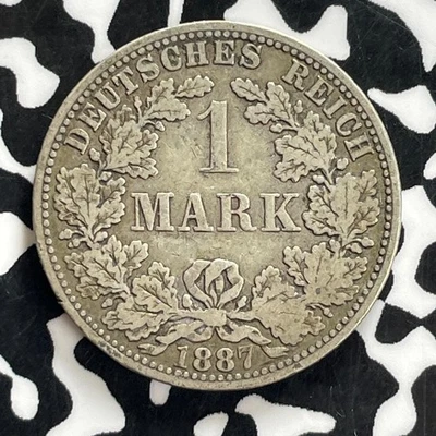 1887-A Germany 1 Mark Lot#C2474 Silver! - Image 1 of 2