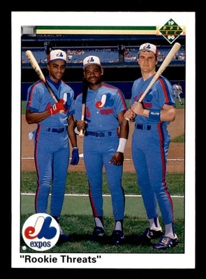 Upper Deck #702 1990 Rookie Threats Foto 1 de 2