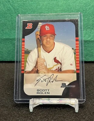 2005 Bowman - #80 Scott Rolen St. Louis Cardinals - Image 1 of 2