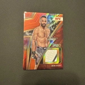 2023 UFC Select Rob Font Sparks Memorabilia reliquia rosso 4/99 SP-RFT - Foto 1 di 7