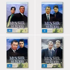 Midsomer Murders: The Complete Seasons 1-4 DVD Bundle (10 Disc) - Region ALL PAL - Picture 1 of 24