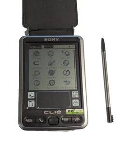 Sony CLIÉ PEG-SL10/U 2.8" LCD PDA Personal Entertainment PDA Tesed Works - Photo 1 sur 15