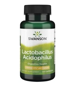 Swanson Lactobacillus Acidophilus, 100 Kapseln - Picture 1 of 2