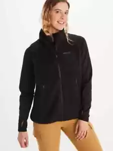 Marmot Polartec Sherpa Wiley Vest Womens Large L Black Insulated Fleece Zip NWT - Picture 1 of 24