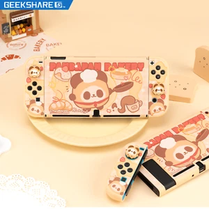 GeekShare Panda Toast Protective Case for Nintendo Switch/OLED Console & Joy Con - Picture 1 of 32