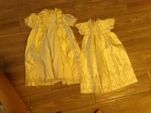 Girl's Christening Gown. Sz. 18 Mos. Pretty! - Zdjęcie 1 z 2