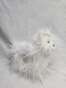 GANZ Webkinz Fuzzy White Yorkie Plush- No code - Picture 1 of 7