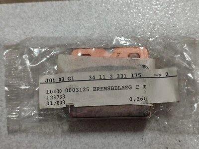 BMW R65-R 100 RS-R589-R569 ¡Kit pastillas freno rueda delantera!¡NUEVO! GENUINO 34112331175 Foto 1 de 2