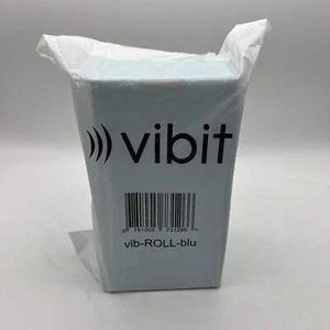 New Vibit Vibrating Massager Roller Deep Tissue Recovery 3 Speeds Blue - Picture 1 of 6