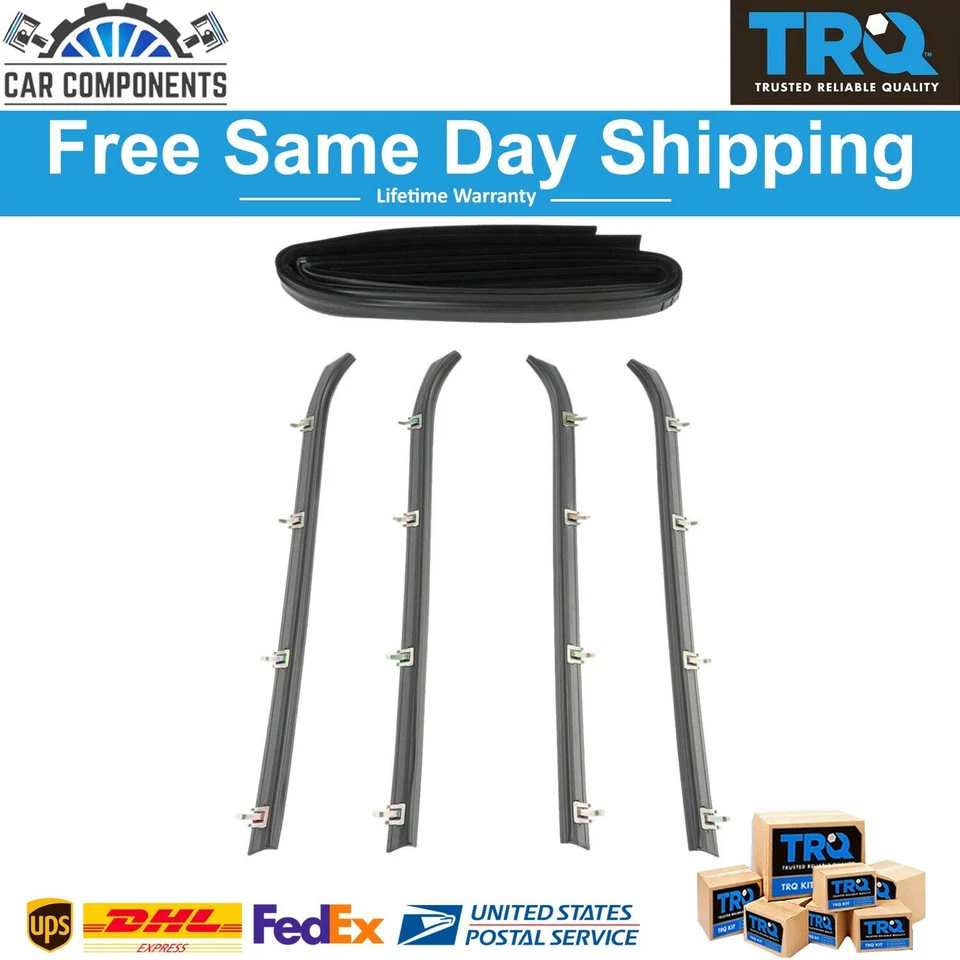 Nuevo kit de sellado de resistencia para puerta delantera TRQ para Chevy G10 G20 GMC G15 G25 1975-1996 Foto 1 de 4
