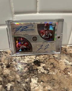 2020 Panini Legacy Tua Tagovailoa Jerry Jeudy Auto LIMITED10/10 - Picture 1 of 6