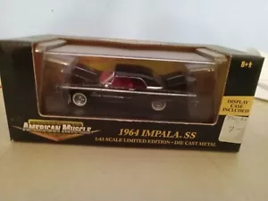 Ertl Collectibles American Muscle 1964 Impala SS Neu im Karton schwarz - Bild 1 von 9