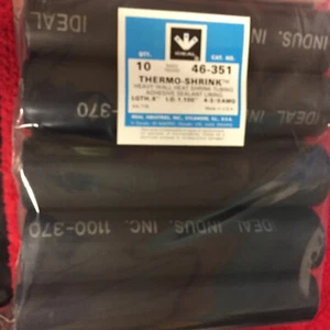 46-351 IDEAL THERMO SCHRUMPF SCHWERE WAND KLEBSTOFF AUSKLEIDUNG 6 ZOLL ID 1,10 ZOLL 4-3/0 AWG 10 STCK. - Bild 1 von 1