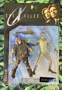 THE X FILES CAVEMAN/ALIEN LOT SERIES 1 MCFARLANE TOYS 1998 - Picture 1 of 2