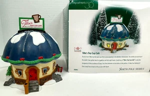 Department 56 North Pole Series 1998 Tillies Tiny Cup Cafe Elf Land 56.56401 - Picture 1 of 7