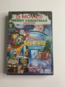 Five Movies Merry Christmas Collection 2 DVD Set New - Picture 1 of 2