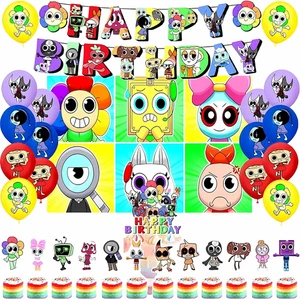 Dandy S World Compleanno Festa Decorazioni Forniture Happy Banner Torta Cupcake - Foto 1 di 6