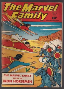 FAMILIA DE MARVEL EL #12 FAWCETT 1947 "JINETES DE HIERRO" Y "TRES PISTAS" Y MÁS BIEN+ - Imagen 1 de 2
