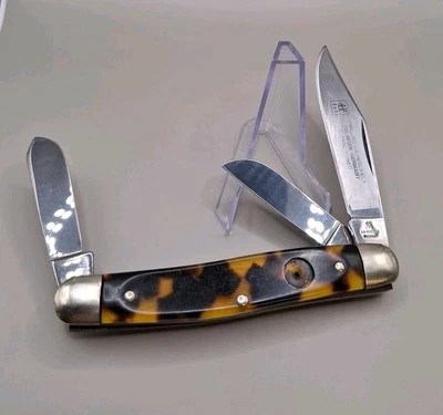 ZWILLING J.A.HENCKLES SOLINGEN HK-3-T POCKET KNIFE CHEATAH PATTERN VERY GOOD CON - Image 1 of 4