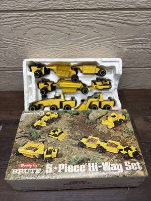 BUDDY L ~ 5 PEÇAS CONJUNTO HI-WAY - 5939 ~ BRUTO ~ MUITO BOM++ ESTADO ~ DÉCADA DE 1960 - Imagem 1 de 4