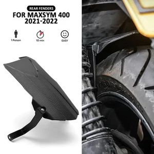 Protector contra salpicaduras extensor guardabarros trasero para SYM MAXSYM 400 Maxsym 2021 2022 - Imagen 1 de 10