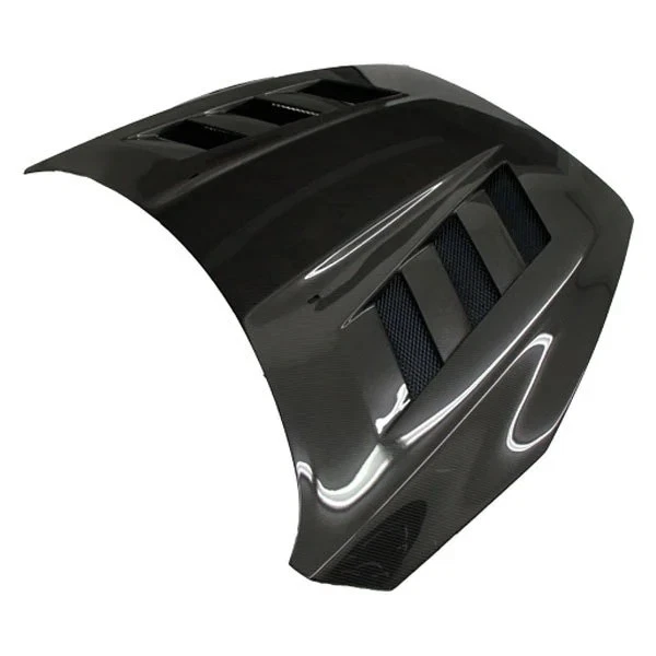 For Ford Focus 15-18 VIS Racing 15FDFOC2DAMS-010C AMS Style Carbon Fiber Hood Foto 1 de 2