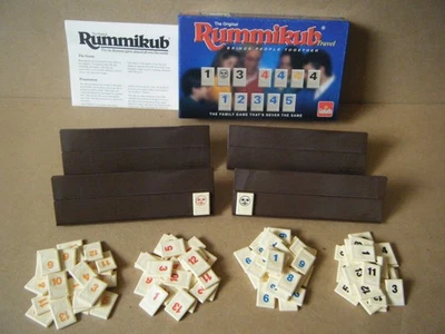 The Original "RUMMIKUB TRAVEL" Tile Rummy Game. By Goliath Games 1994. Complete - Image 1 of 4