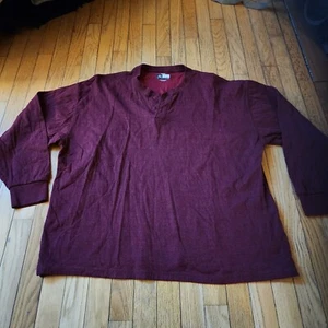 Camisa Canyon Guide Outfitters Para Hombre Roja Manga Larga Tejido Suéter Talla 2X - Imagen 1 de 6