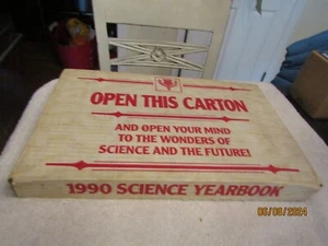 1990 BRITANNICA SCIENCE YEARBOOK NOS NIB Factory Sealed in the Original Shipping - Picture 1 of 2
