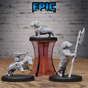 Dog Construct Dungeons and Dragons Miniature D&D, Epic Miniatures Fantasy 28mm - Picture 1 of 8