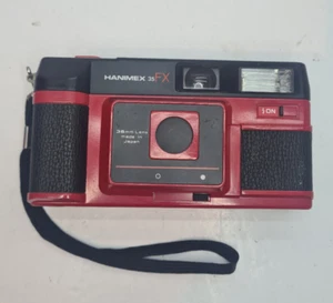 Hanimex 35 FX 35mm Camera 38mm Lens Red Fully Working - Picture 1 of 13