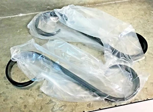 2 New HD Wide Forged Black 8 1/2" Wrought Iron S Hook Blacksmith Plant Garden - Picture 1 of 9