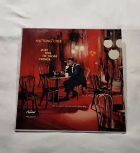 Nat “King” Cole - Just One Of Those Things 33rpm Vinyl Album Capitol Records VTG - Foto 1 di 5