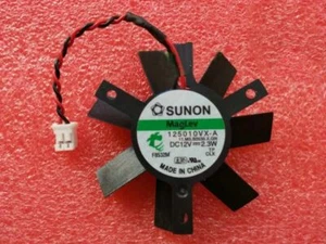 Für Sunon 125010VX-A Durchmesser 4,5cm Lochabstand 3,2cm 2Pin Grafikkarte Lüfter - Bild 1 von 1