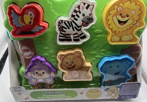 Sensory Interactive Musical Zoo Animal Puzzle Fisher-Price Laugh & Learn - Picture 1 of 10
