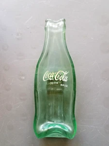 Geschmolzene 6-1/2 Unzen Cola Flasche Dekoration oder Aschenbecher - Bild 1 von 3