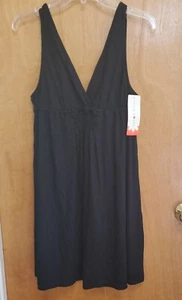 New Hula Honey Swimsuit Cover Up Dress Size L Black - Picture 1 of 3
