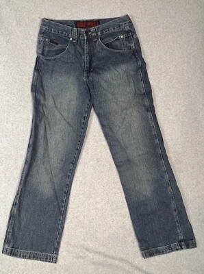 VTG MODA Jeans USA Mens Size 34 Blue Denim Jeans Straight Leg Y2K Cotton - Image 1 of 4