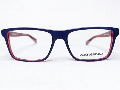Новый Dolce & Gabbana DG3207 1872 мужской матовый синий/красный очки оправы 55/16 ~ 145 - Изображение 1 из 4