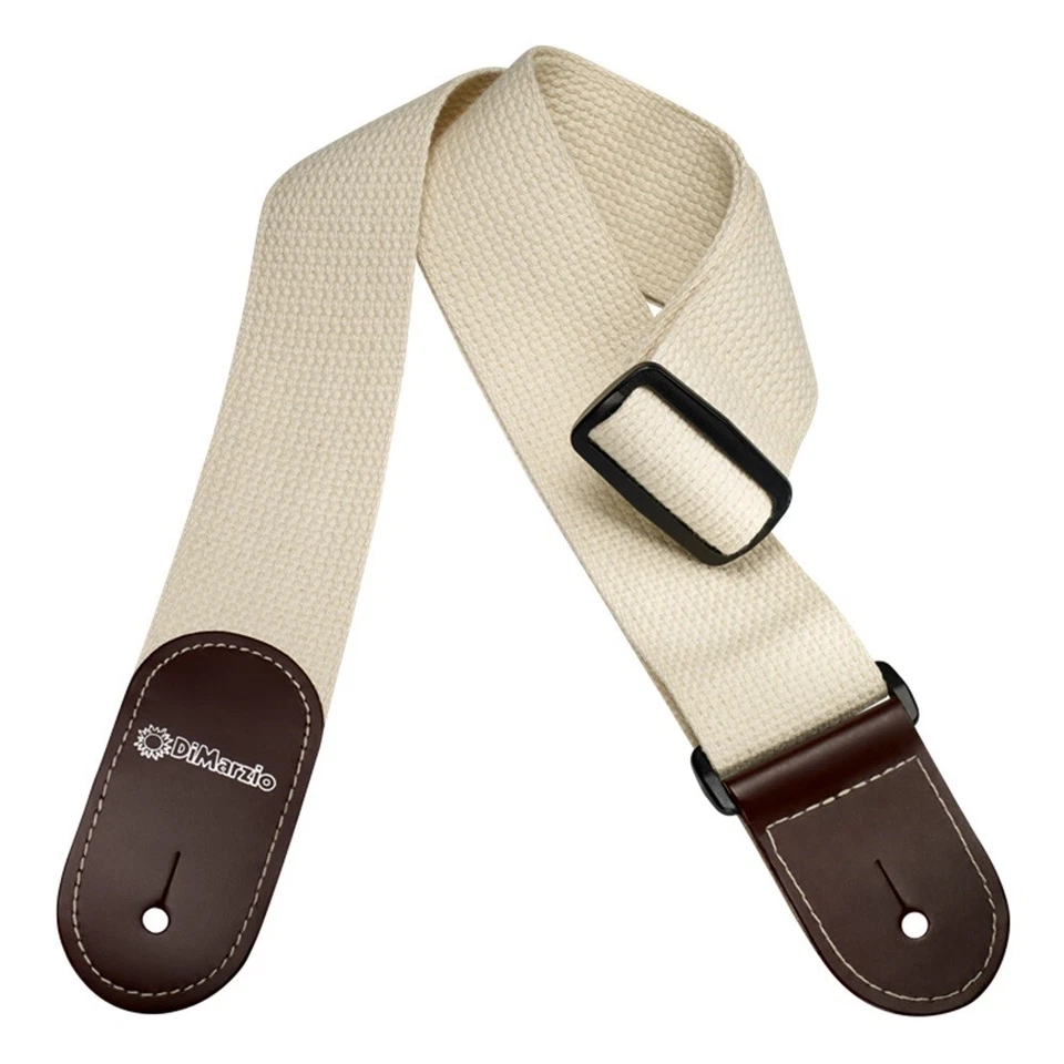 NUEVA Correa de Guitarra DiMarzio 2" Algodón Tejido - NATURAL, DD3100CN Foto 1 de 1