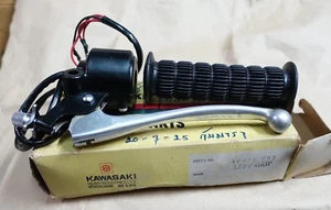 KAWASAKI G3SS G3TR G7 G7T G7TA G7S KV75 MT1 KH100 SWITCH LH GRIP LEVER SET NOS - Picture 1 of 7