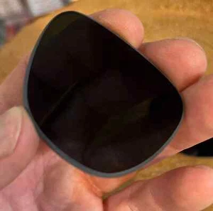 52mm AVIATOR Gray Mineral Glass LENSES 400% uv compatible with American Optical - Picture 1 of 7