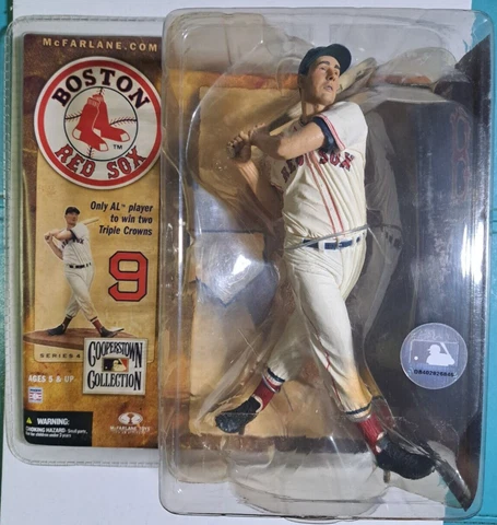 2007 McFarlane Cooperstown Collection MLB Series 4 TED WILLIAMS Red Sox NIB Cover