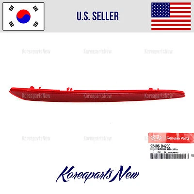 REFLECTOR PARACHOQUES TRASERO DERECHO PASSENG 92406D4200 KIA OPTIMA SX SXL TURBO 2016-2018 Foto 1 de 2